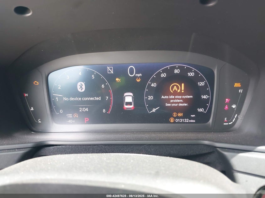 2025 HONDA ACCORD 1.5L I-4 DI, DOHC, V(VIN: 1HGCY1F41SA011514