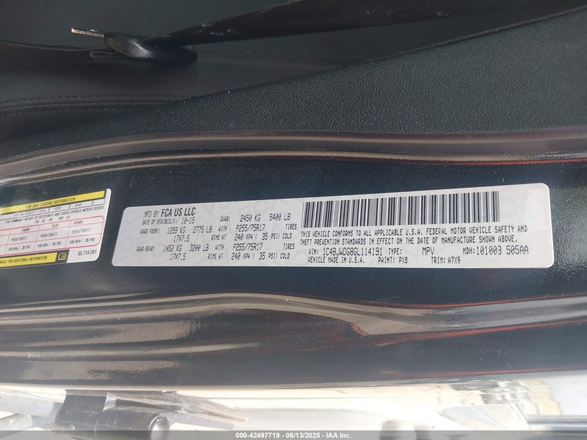 2016 JEEP WRANGLER UNLIMITED SPORT - 1C4BJWDG8GL114191