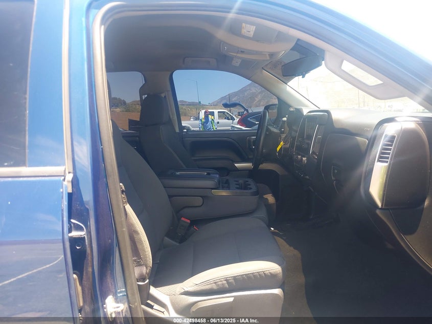 2017 Chevrolet Silverado 1500 5.3 1LT Blue Lot 111042498458 Vin 1GCPCREC8HF101700