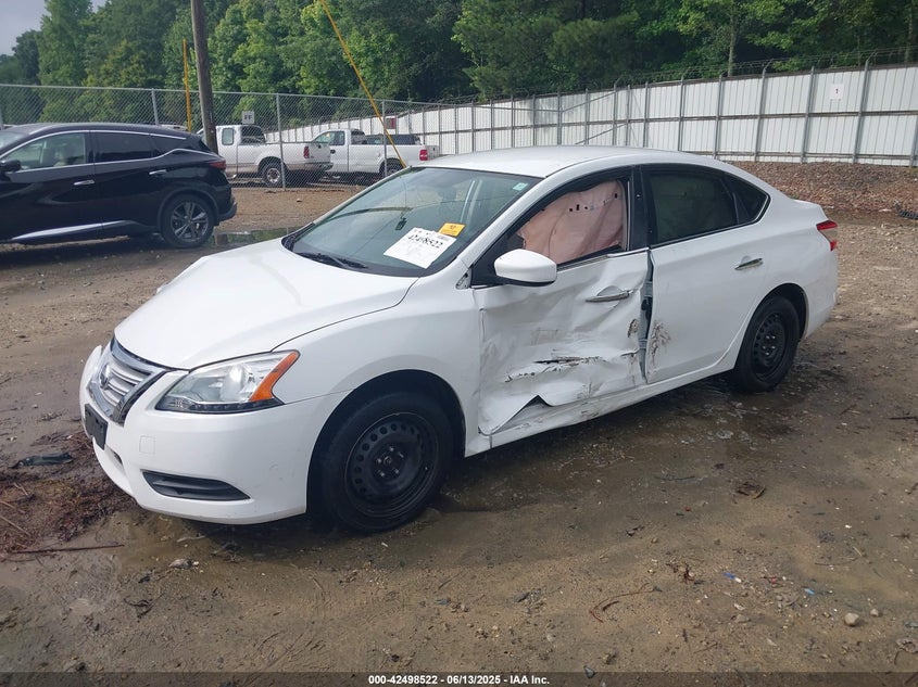 2015 NISSAN SENTRA VIN: 3N1AB7AP0FY333657