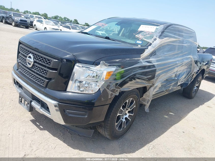Vin: 1n6aa1ee8nn104142, lot: 42991281, nissan titan sv 4x2 20222