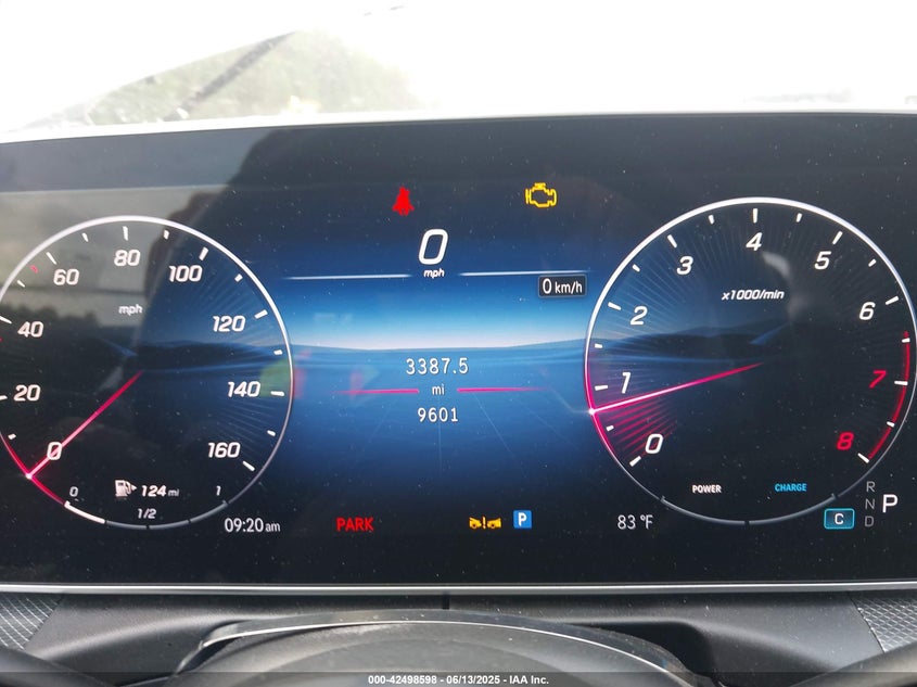2025 MERCEDES-BENZ C 300 2.0L I-4 DI, DOHC, V(VIN: W1KAF4HB2SR259349