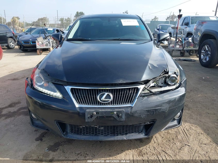 2012 LEXUS IS 250 VIN: JTHBF5C21C5176725