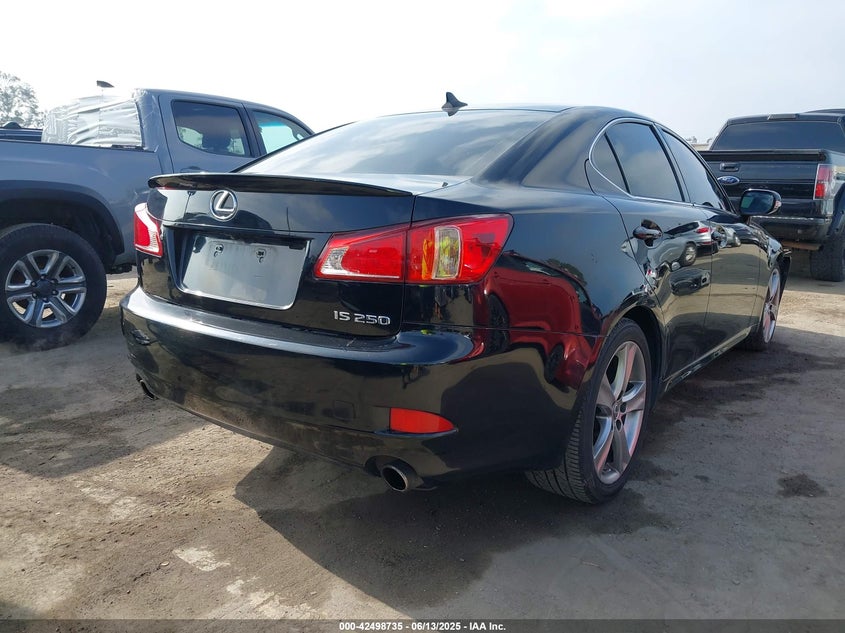 2012 LEXUS IS 250 VIN: JTHBF5C21C5176725