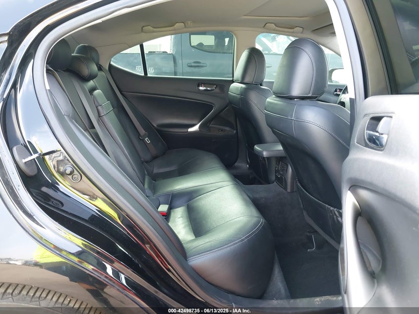 2012 LEXUS IS 250 VIN: JTHBF5C21C5176725