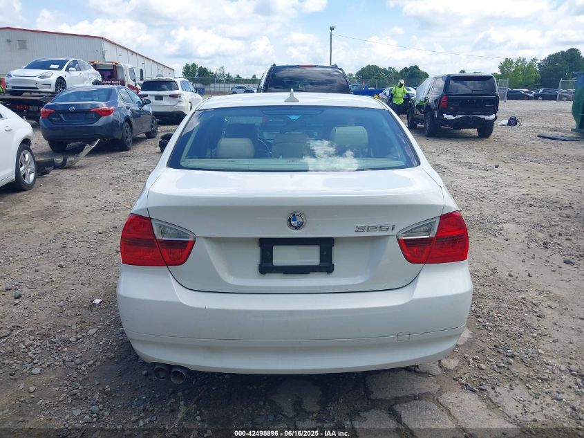 2006 BMW 325I VIN: WBAVB13506KX44902 Lot: 42498896