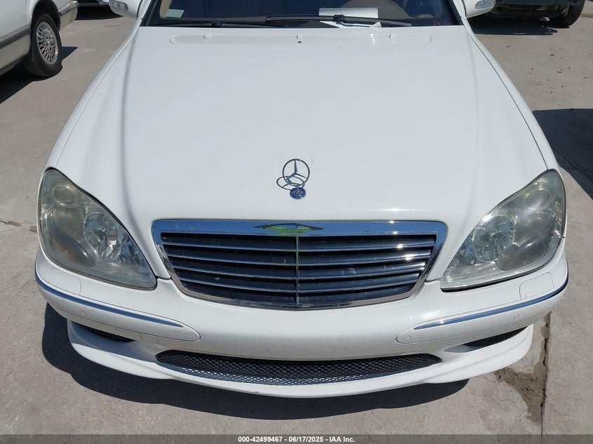 2006 MERCEDES-BENZ S VIN: WDBNG75J96A480522