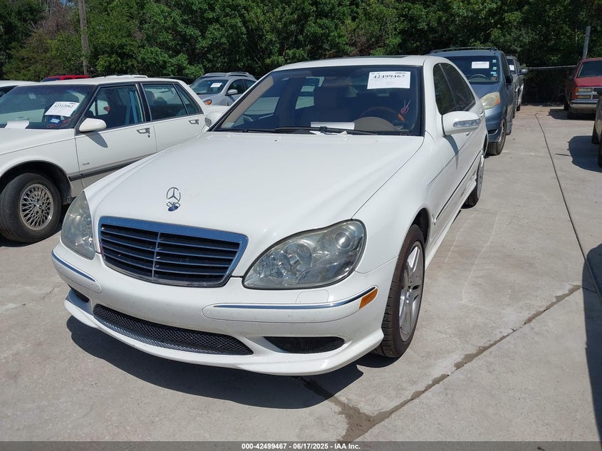 2006 MERCEDES-BENZ S VIN: WDBNG75J96A480522