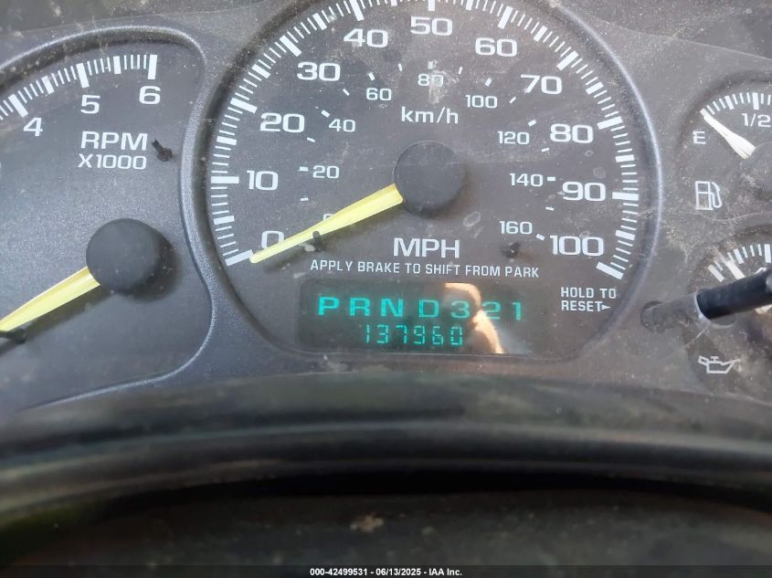 2000 Chevrolet Silverado 2500 VIN: 1GCGK24U5YZ268938 Lot: 42499531