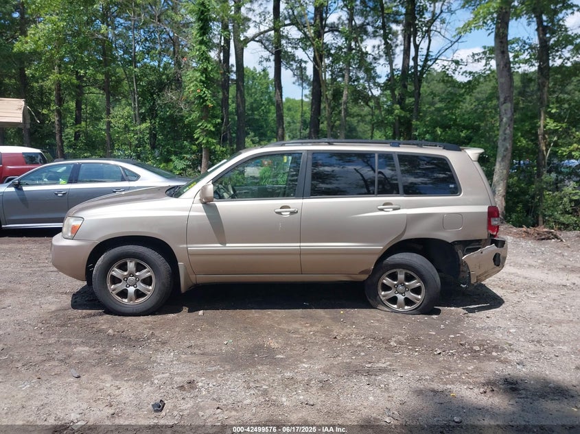 2007 TOYOTA HIGHLANDER VIN: JTEHP21A470206221