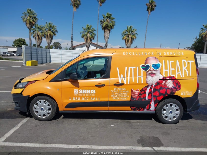 2020 Ford Transit Connect Xl Cargo Van VIN: NM0LS7E23L1472196 Lot: 42499611