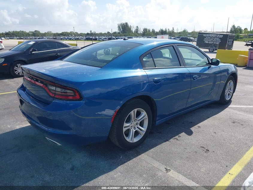 VIN 2C3CDXBG9NH216361 2022 DODGE CHARGER SXT RWD