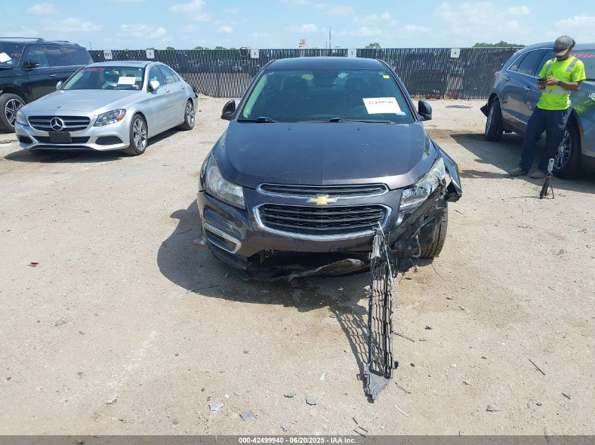 2016 Chevrolet Cruze Limited 1Lt Auto VIN: 1G1PE5SB0G7229638 Lot: 42499940