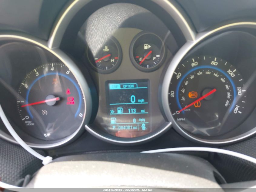 2016 Chevrolet Cruze Limited 1Lt Auto VIN: 1G1PE5SB0G7229638 Lot: 42499940