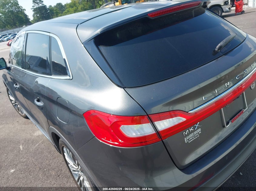 Vin: 2lmpj6lr2hbl16227, lot: 42992946, lincoln mkx reserve 20173