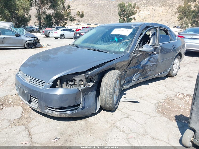 2008 CHEVROLET IMPALA VIN: 2G1WT55N281307083