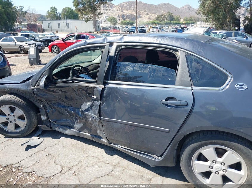 2008 CHEVROLET IMPALA VIN: 2G1WT55N281307083