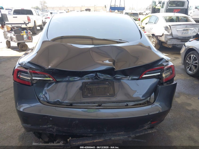 2023 Tesla Model 3 Rear-Wheel Drive VIN: 5YJ3E1EA3PF622898 Lot: 42500443