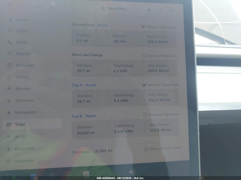 2023 Tesla Model 3 Rear-Wheel Drive VIN: 5YJ3E1EA3PF622898 Lot: 42500443