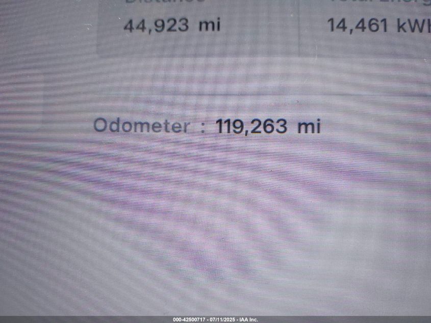 2017 Tesla Model S 100D/60D/75D/90D/P100D VIN: 5YJSA1E20HF222251 Lot: 42500717