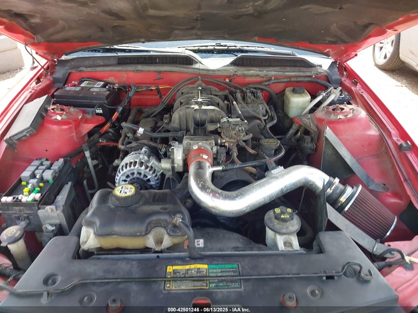 2006 FORD MUSTANG VIN: 1ZVFT80N765145203