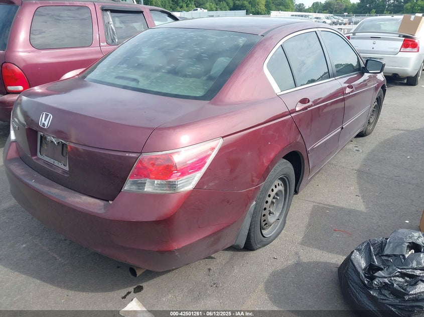 2009 HONDA ACCORD VIN: 1HGCP26339A087374
