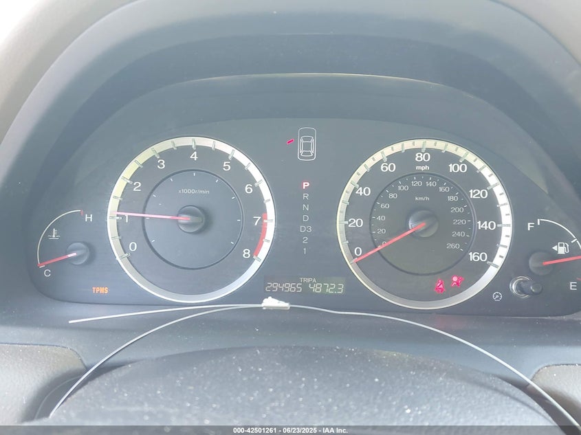 2009 HONDA ACCORD VIN: 1HGCP26339A087374