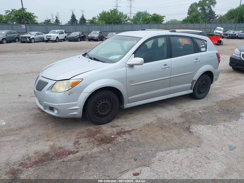 2006 PONTIAC VIBE VIN: 5Y2SL65806Z442542