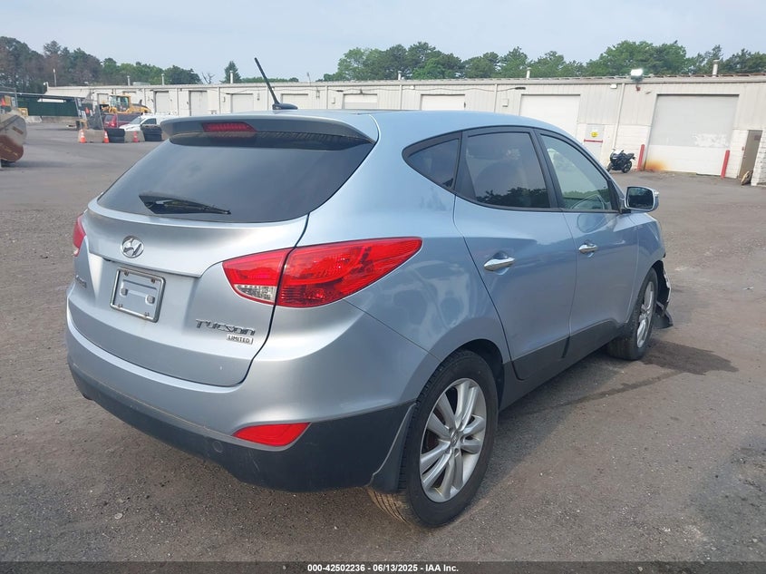 2013 HYUNDAI TUCSON VIN: KM8JUCACXDU597736