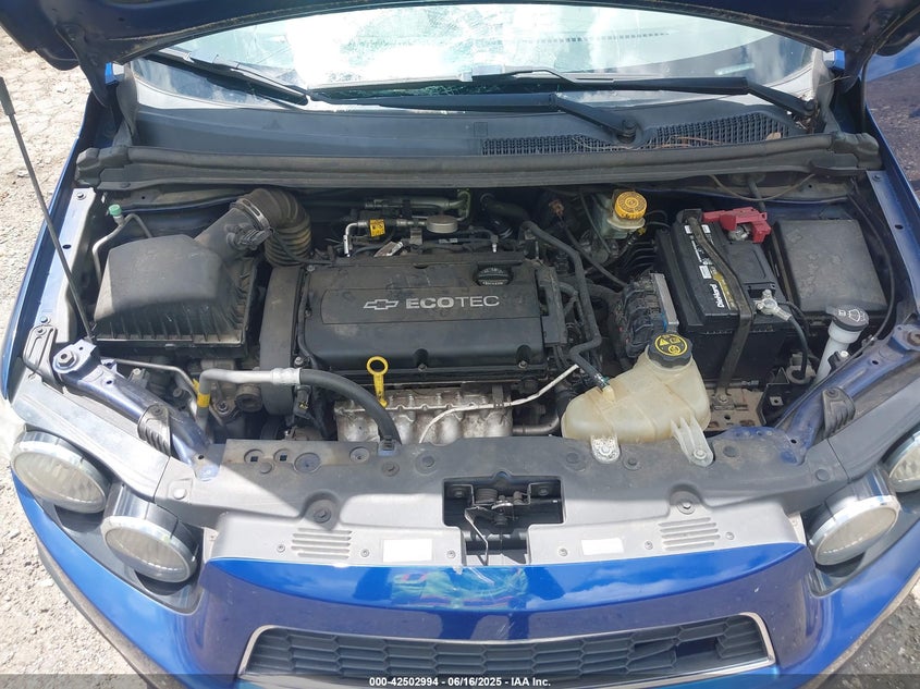 2014 CHEVROLET SONIC LT AUTO - 1G1JC6SH1E4227594