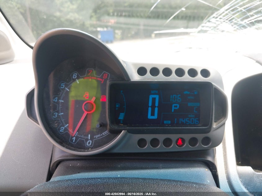 2014 CHEVROLET SONIC LT AUTO - 1G1JC6SH1E4227594