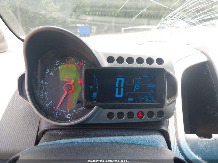 2014 CHEVROLET SONIC LT AUTO - 1G1JC6SH1E4227594