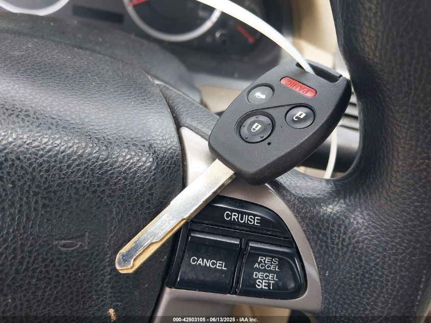 2010 Honda Accord 2.4 Lx-P VIN: 1HGCP2F49AA056496 Lot: 42503105