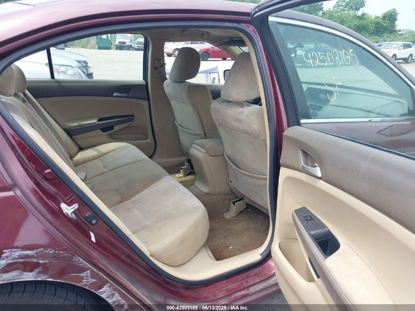 2010 Honda Accord 2.4 Lx-P VIN: 1HGCP2F49AA056496 Lot: 42503105