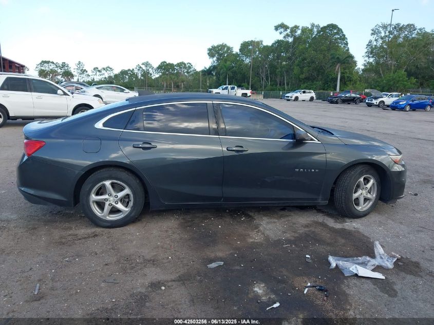 2018 Chevrolet Malibu 1Ls VIN: 1G1ZB5ST9JF111059 Lot: 42503256