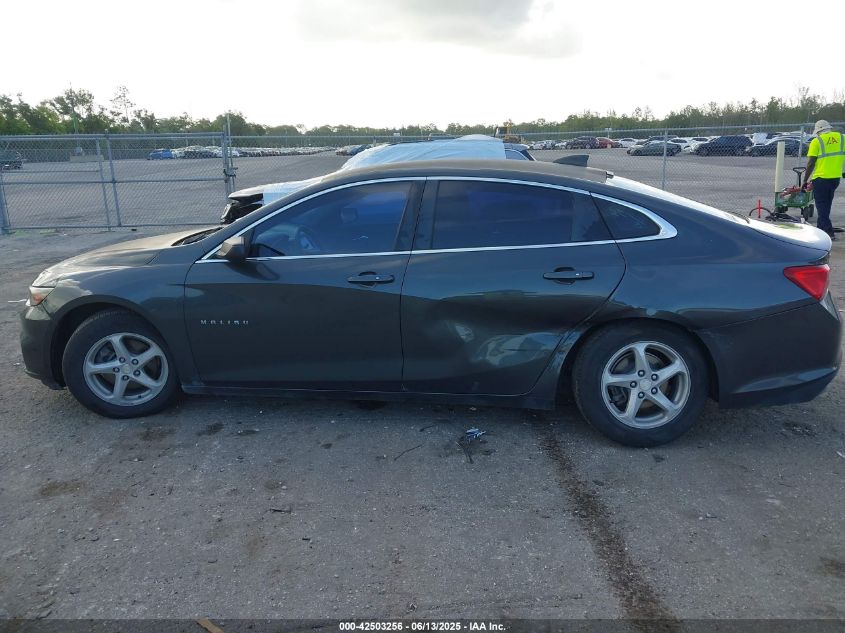 2018 Chevrolet Malibu 1Ls VIN: 1G1ZB5ST9JF111059 Lot: 42503256