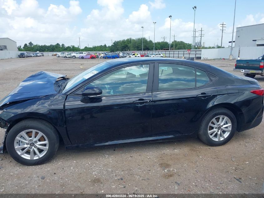 2025 Toyota Camry Le VIN: 4T1DAACK7SU158358 Lot: 42503324