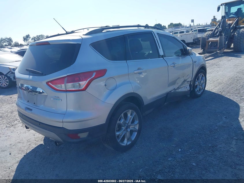 Vin: 1fmcu0h92dua07286, lot: 42996351, ford escape sel 20134