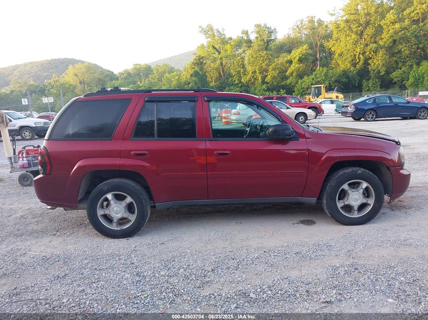 2009 CHEVROLET TRAILBLAZER VIN: 1GNDT33S492129374