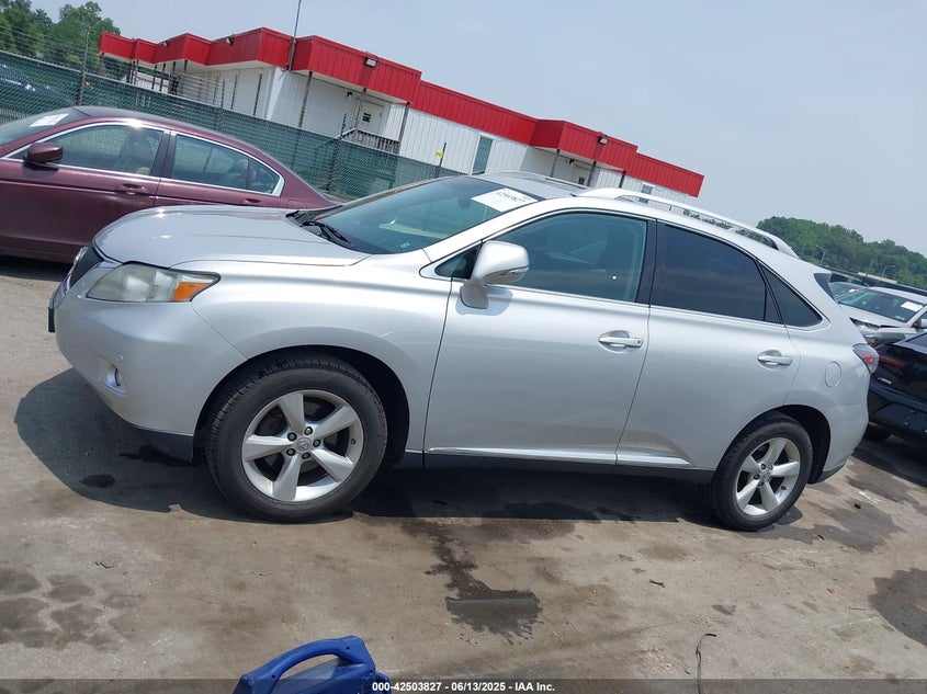 2012 LEXUS RX 350 VIN: 2T2BK1BA5CC129386