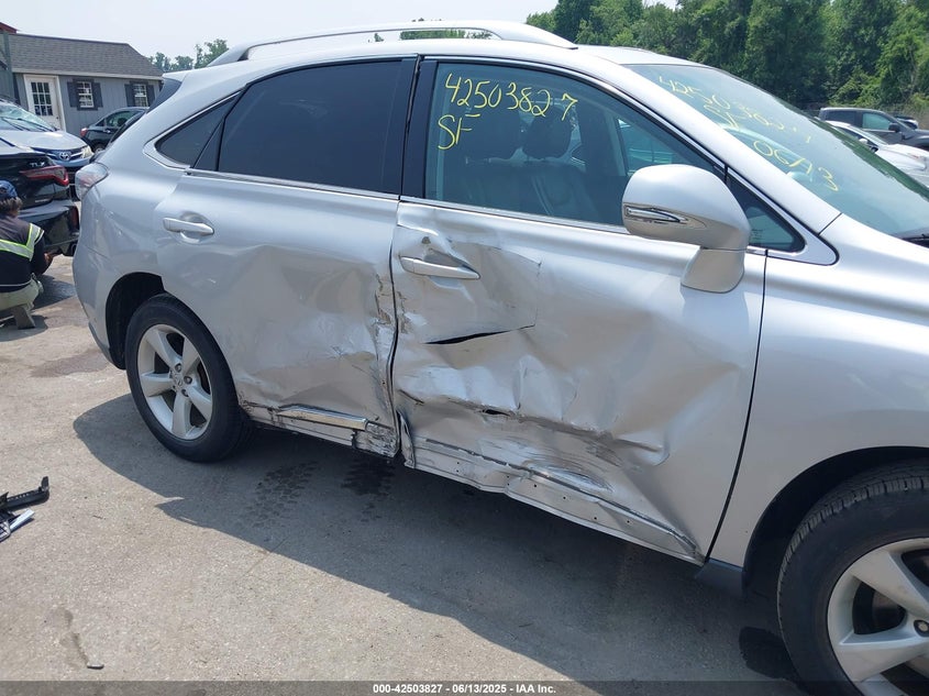 2012 LEXUS RX 350 VIN: 2T2BK1BA5CC129386