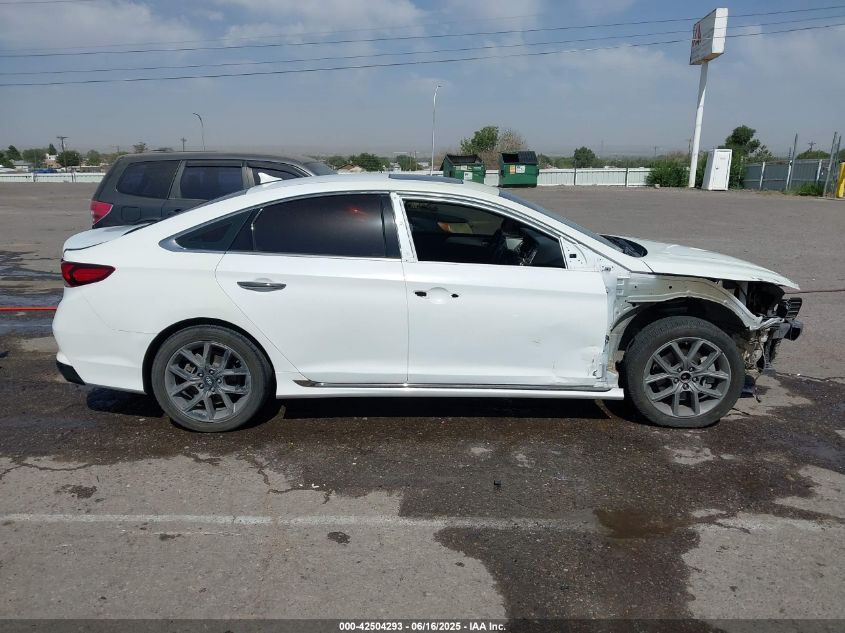 2018 Hyundai Sonata Sport/Limited/Sel VIN: 05NPE34AB7JH66176 Lot: 42504293