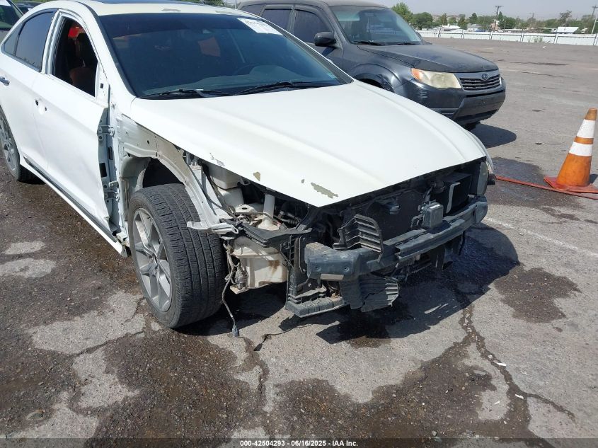 2018 Hyundai Sonata Sport/Limited/Sel VIN: 05NPE34AB7JH66176 Lot: 42504293