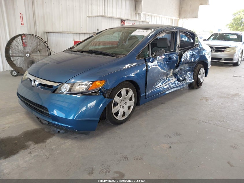 2006 HONDA CIVIC VIN: 1HGFA165X6L094431