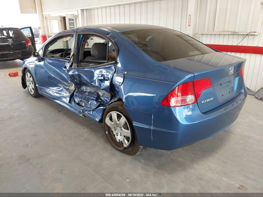 2006 HONDA CIVIC VIN: 1HGFA165X6L094431