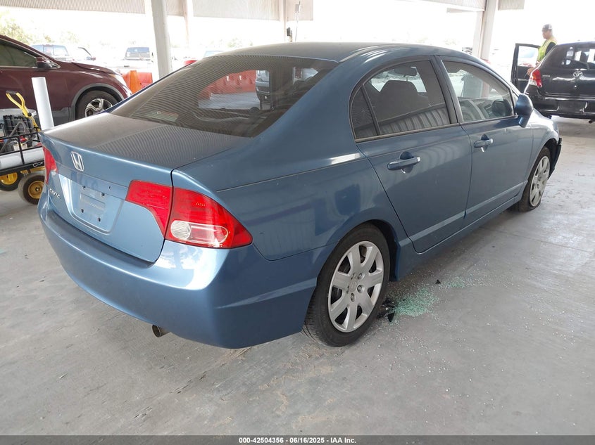 2006 HONDA CIVIC VIN: 1HGFA165X6L094431