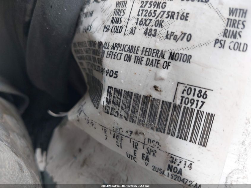 2003 Ford F-250 Xl/Xlt VIN: 1FTNF20L53EA85905 Lot: 42504414