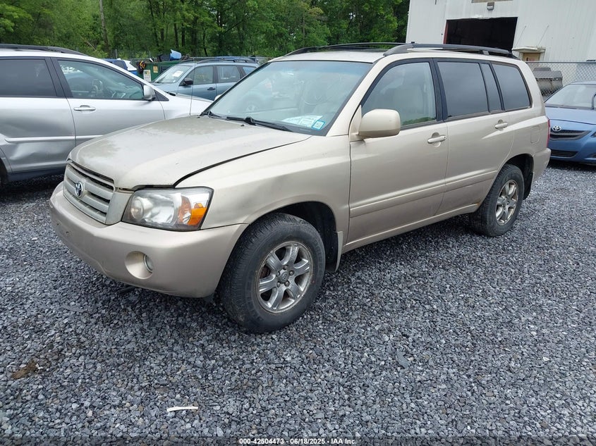 JTEEP21A950110066 2005 TOYOTA HIGHLANDER photo no. 2