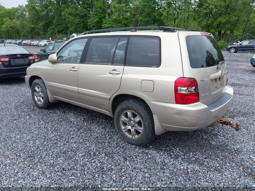 JTEEP21A950110066 2005 TOYOTA HIGHLANDER photo no. 3