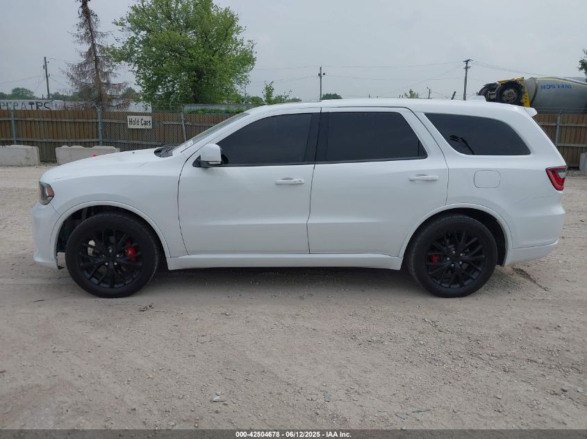 2017 Dodge Durango R/T Awd VIN: 1C4SDJCT5HC861063 Lot: 42504678
